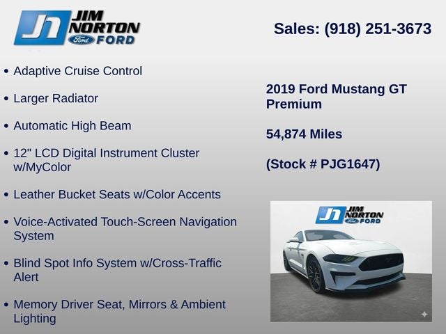 2019 Ford Mustang GT Premium