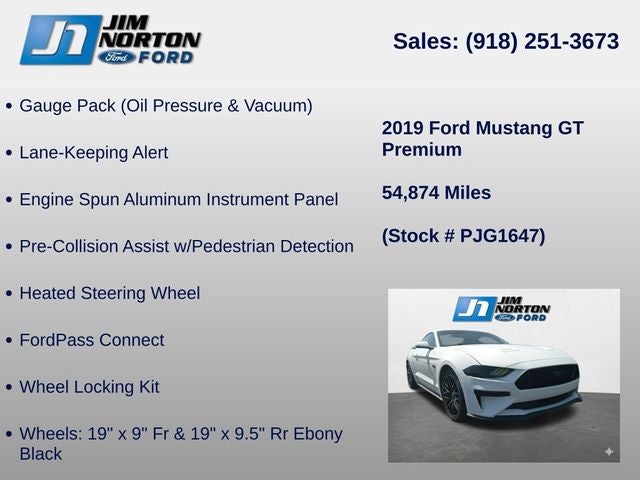 2019 Ford Mustang GT Premium