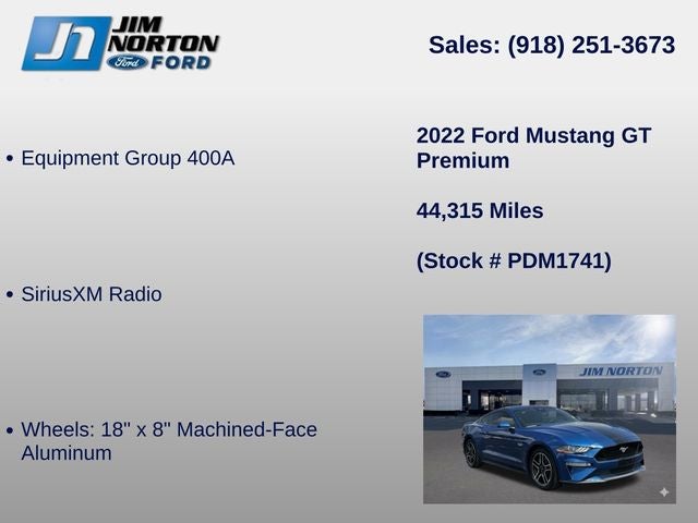 2022 Ford Mustang GT Premium