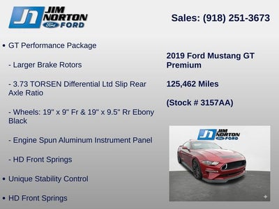 2019 Ford Mustang GT Premium