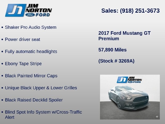 2017 Ford Mustang GT Premium
