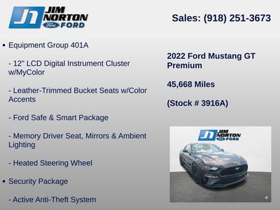 2022 Ford Mustang GT Premium