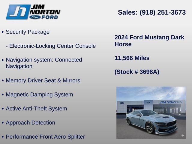 2024 Ford Mustang Dark Horse