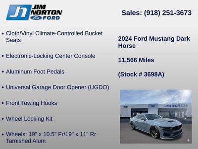 2024 Ford Mustang Dark Horse