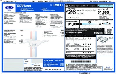 2026 Ford Mustang EcoBoost