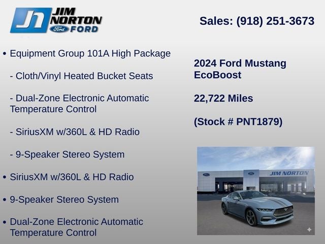 2024 Ford Mustang EcoBoost