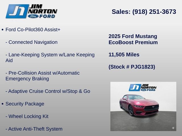 2025 Ford Mustang EcoBoost Premium