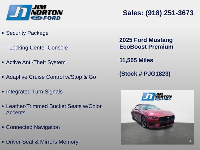 2025 Ford Mustang EcoBoost Premium