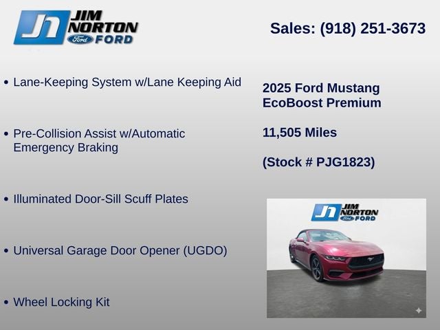 2025 Ford Mustang EcoBoost Premium