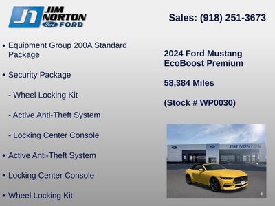 2024 Ford Mustang EcoBoost Premium