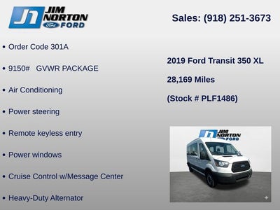 2019 Ford Transit-350 XL