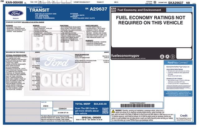 2025 Ford Transit-350 Base