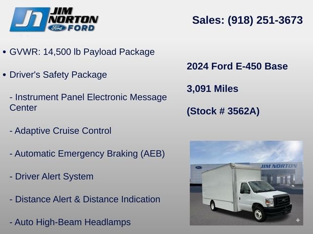 2024 Ford E-450SD Base DRW