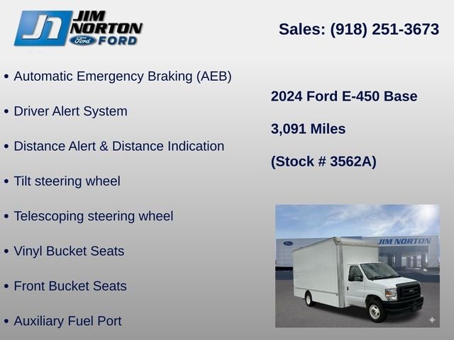 2024 Ford E-450SD Base DRW