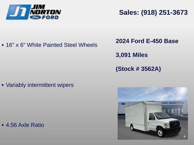 2024 Ford E-450SD Base DRW