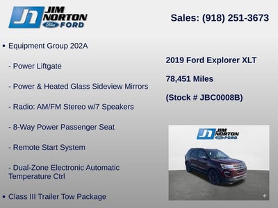 2019 Ford Explorer XLT