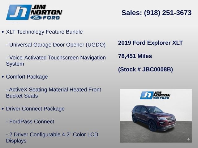 2019 Ford Explorer XLT