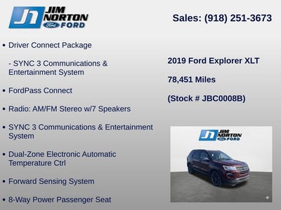 2019 Ford Explorer XLT