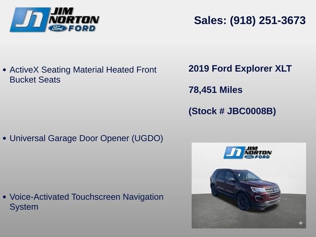 2019 Ford Explorer XLT