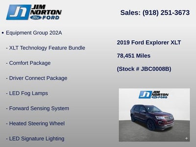 2019 Ford Explorer XLT