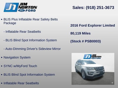 2016 Ford Explorer Limited