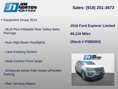 2016 Ford Explorer Limited