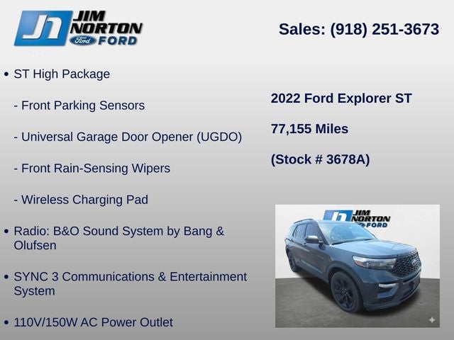 2022 Ford Explorer ST