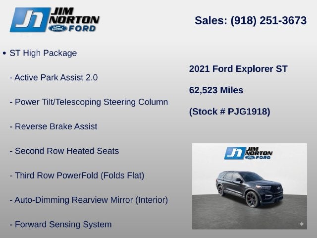 2021 Ford Explorer ST