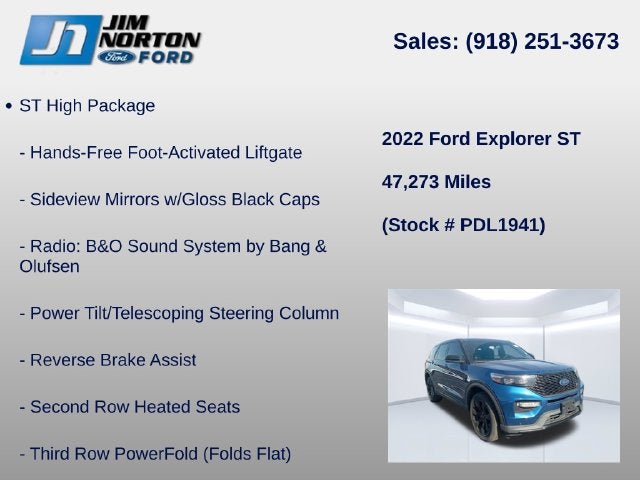 2022 Ford Explorer ST