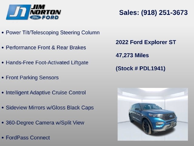 2022 Ford Explorer ST
