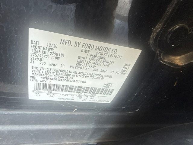 2021 Ford Explorer ST