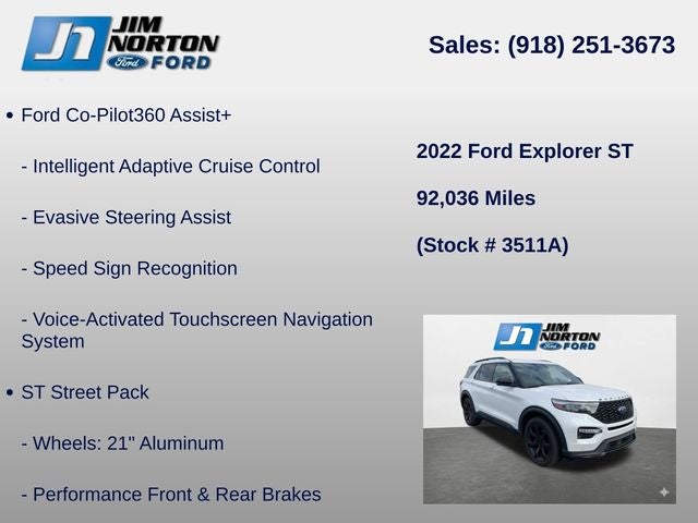 2022 Ford Explorer ST