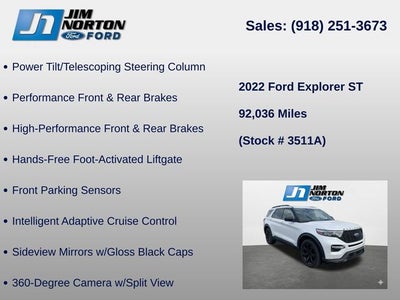 2022 Ford Explorer ST
