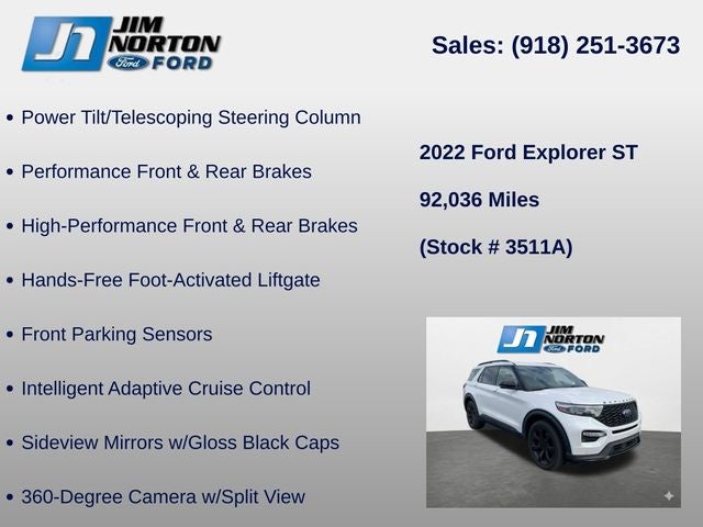 2022 Ford Explorer ST
