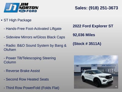 2022 Ford Explorer ST