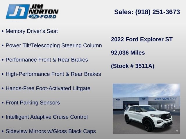 2022 Ford Explorer ST
