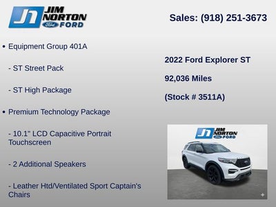 2022 Ford Explorer ST