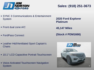 2020 Ford Explorer Platinum