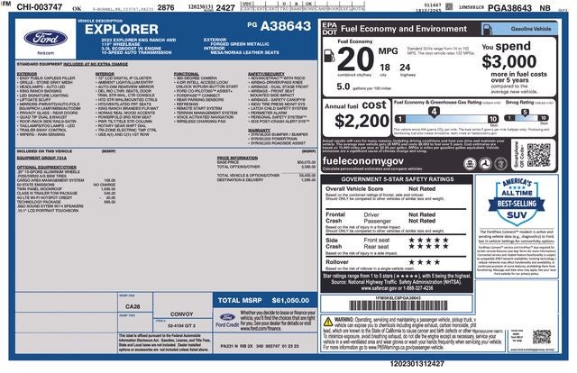2023 Ford Explorer King Ranch