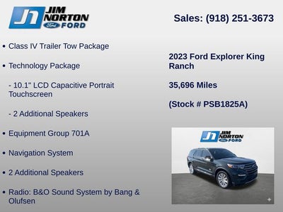 2023 Ford Explorer King Ranch