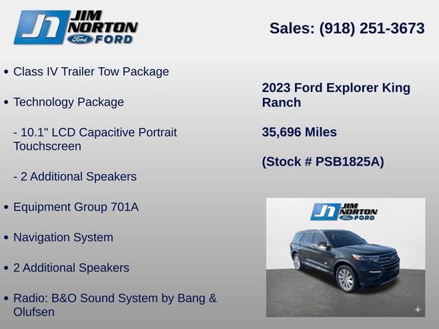 2023 Ford Explorer King Ranch