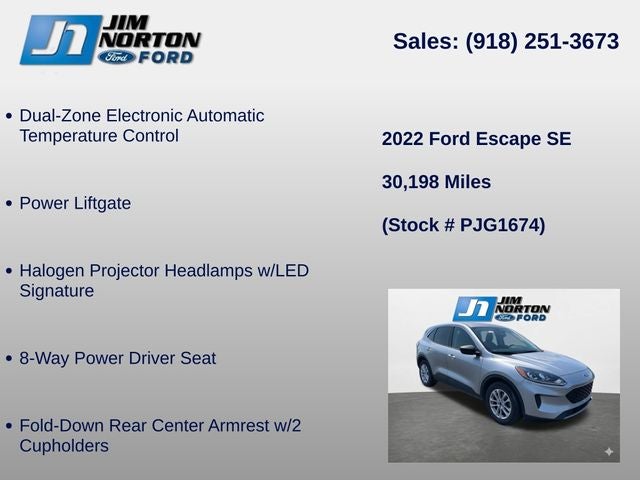 2022 Ford Escape SE