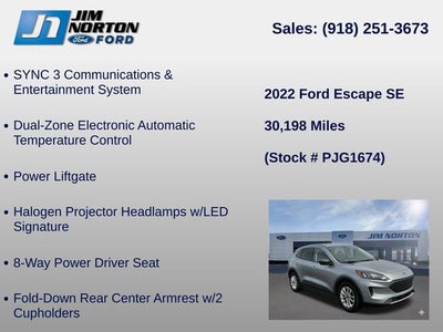 2022 Ford Escape SE