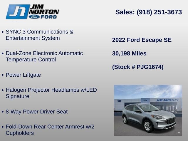 2022 Ford Escape SE