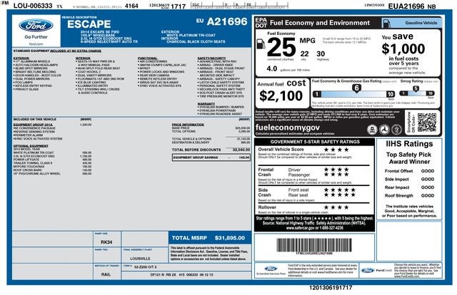 2014 Ford Escape SE