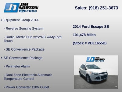 2014 Ford Escape SE