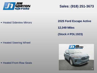2025 Ford Escape Active