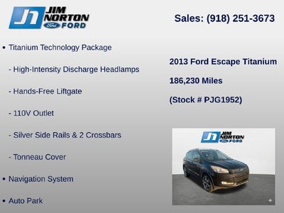 2013 Ford Escape Titanium