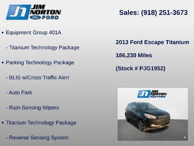 2013 Ford Escape Titanium