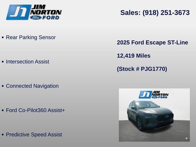 2025 Ford Escape ST-Line
